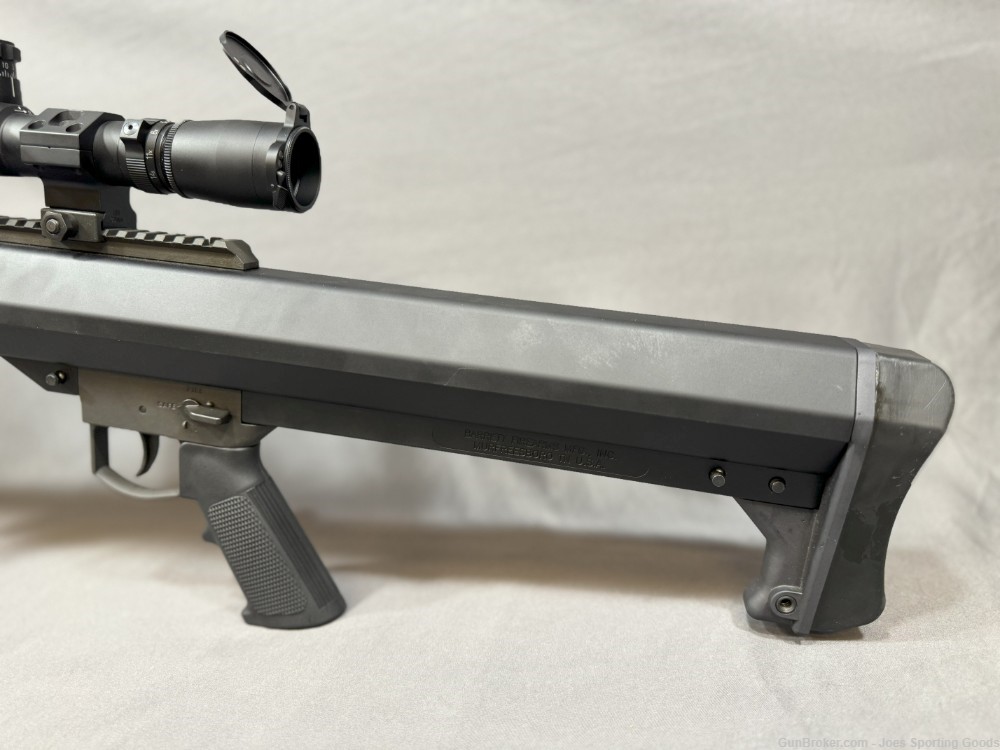 Barrett Model 99 - .50 BMG & Leupold Mark 4 4.5-14x50, Pelican 1750 Case-img-11