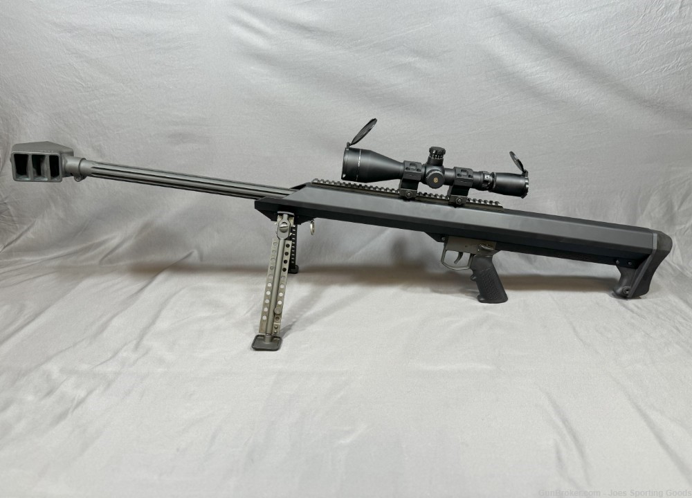 Barrett Model 99 - .50 BMG & Leupold Mark 4 4.5-14x50, Pelican 1750 Case-img-8