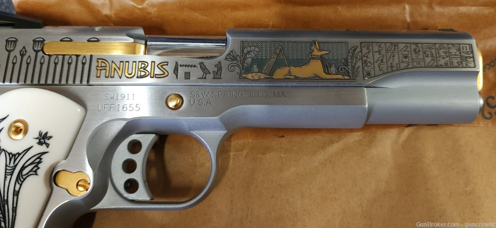 Smith & Wesson SK Customs Anubis Stainless SS S&W 1911 SW1911 5" Layaway-img-14