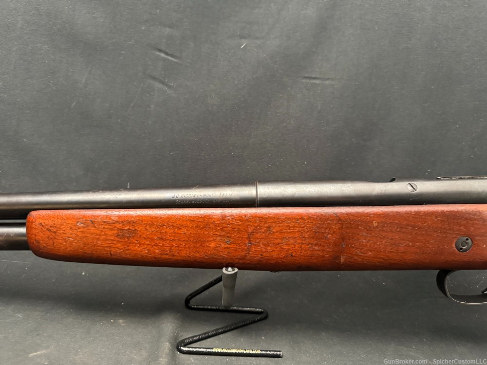 JC Higgins Model 583.18 Bolt Action 16 Gauge Tube Fed Shotgun - 16" BBL-img-4