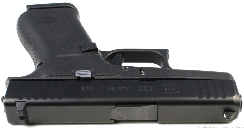 Glock G43X 9mm Sub-Compact Semi Auto Pistol-Black | PX4350201 -img-10