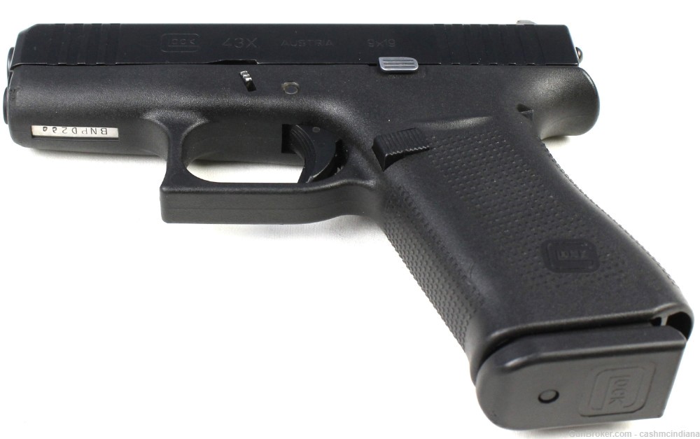Glock G43X 9mm Sub-Compact Semi Auto Pistol-Black | PX4350201 -img-8