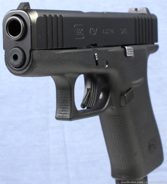 Glock G43X 9mm Sub-Compact Semi Auto Pistol-Black | PX4350201 -img-1
