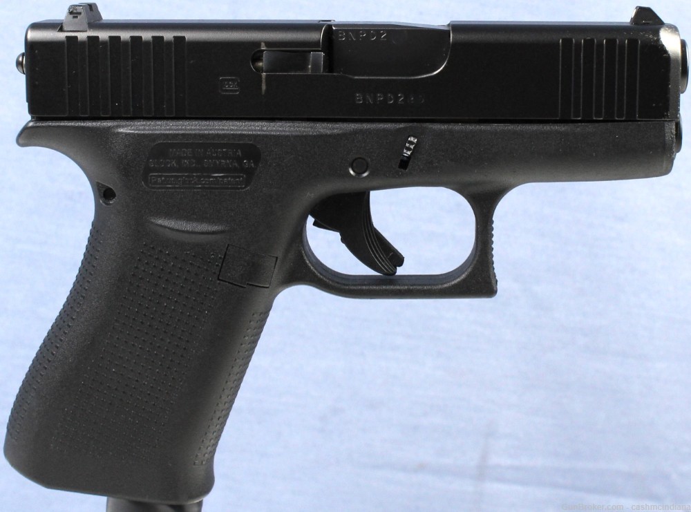 Glock G43X 9mm Sub-Compact Semi Auto Pistol-Black | PX4350201 -img-4