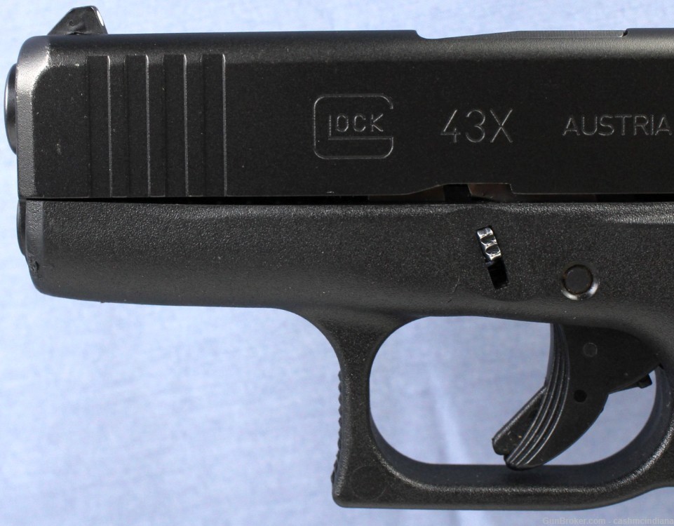 Glock G43X 9mm Sub-Compact Semi Auto Pistol-Black | PX4350201 -img-15
