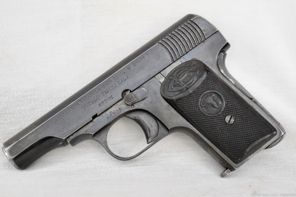 Spanish BUFALO .32 ACP pocket pistol C&R OK -img-1