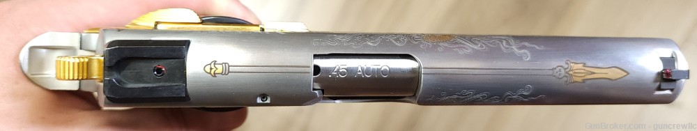 Smith & Wesson SK Customs Ares Engraved 45ACP 1911 Stainless 1/200 Layaway-img-19