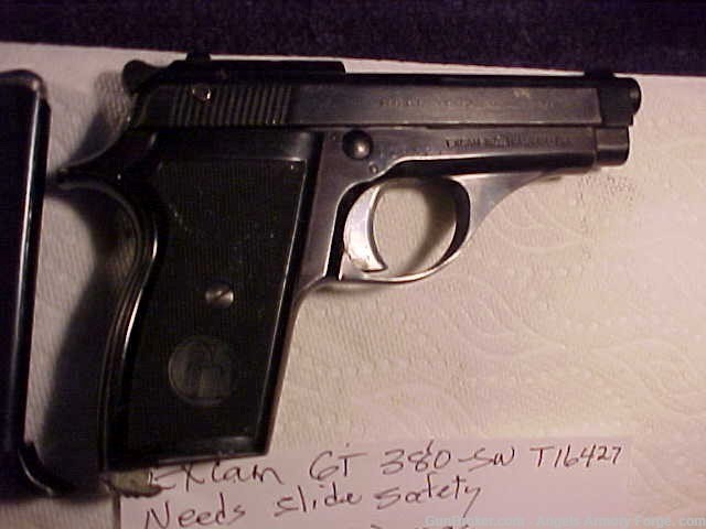 Bk#235 - Excam GT380 Semi Auto Pistol-img-1