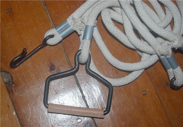 WW2  US M3A4 Airborne  Hand Cart Tow Rope (Pair)-img-0