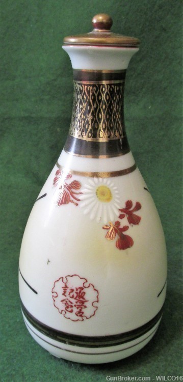 Original  Showa era WWII Japanese Army sake bottle-img-2