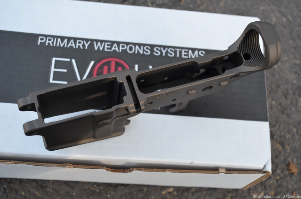 Primary Weapons PWS MK1 Mod 1 M stripped lower X-Werks Midnight Bronze AR15-img-2