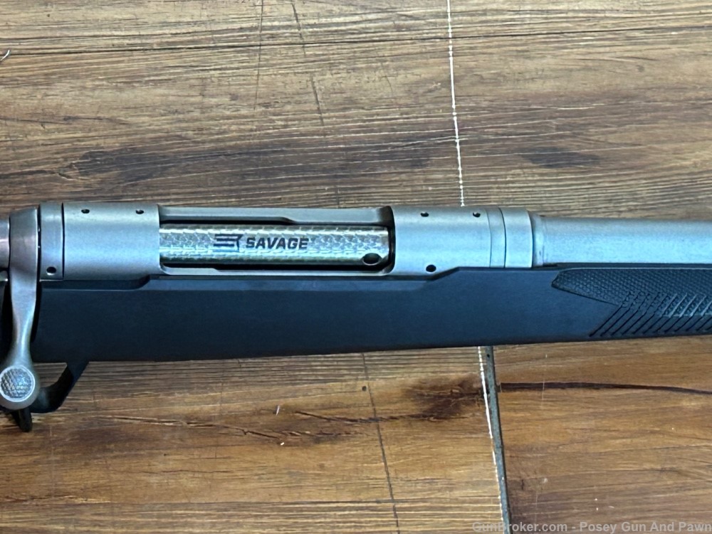 Like New Savage Arms Model 110 .375 Ruger 20" 57044 Safari Rifle & Ammo-img-5