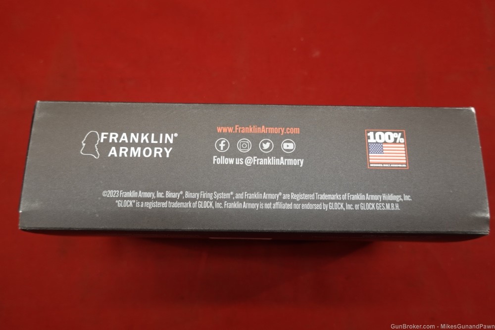 Franklin Armory Binary Trigger & Slide for Glock 17 Gen 3 - 9mm - G-S173-img-6