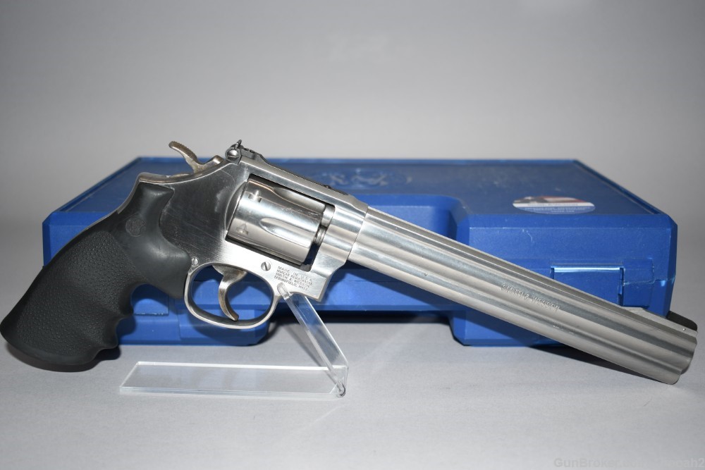 Smith & Wesson S&W Model 647 Revolver 17 HMR W Case 2003 READ-img-0