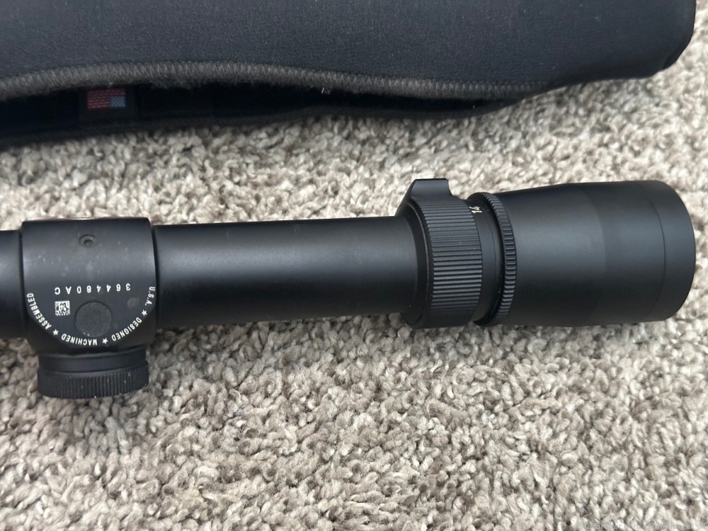 Leupold VX-3I 4.5-14x40mm riflescope matte 1” tube duplex CDS 1/4” nice -img-3