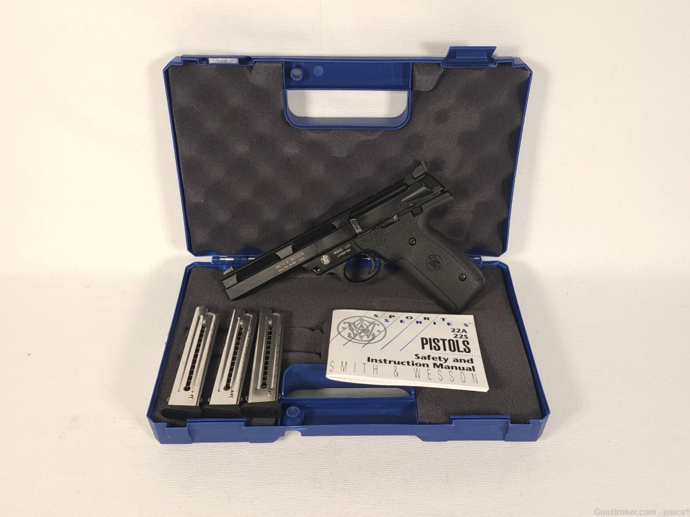 Used Smith and Wesson 22A pistol-img-0