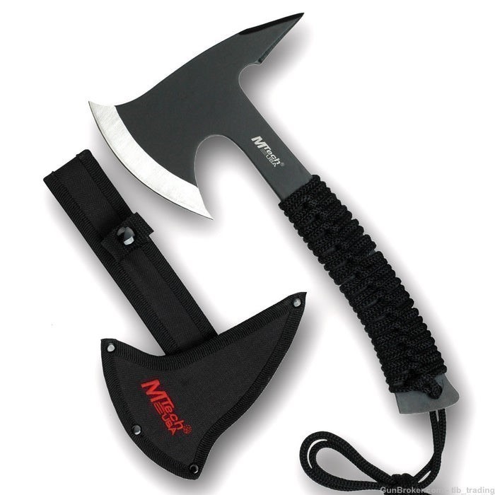 4 Throwing Axe Tomahawk Set With Free Book And Shipping MT-629-img-1