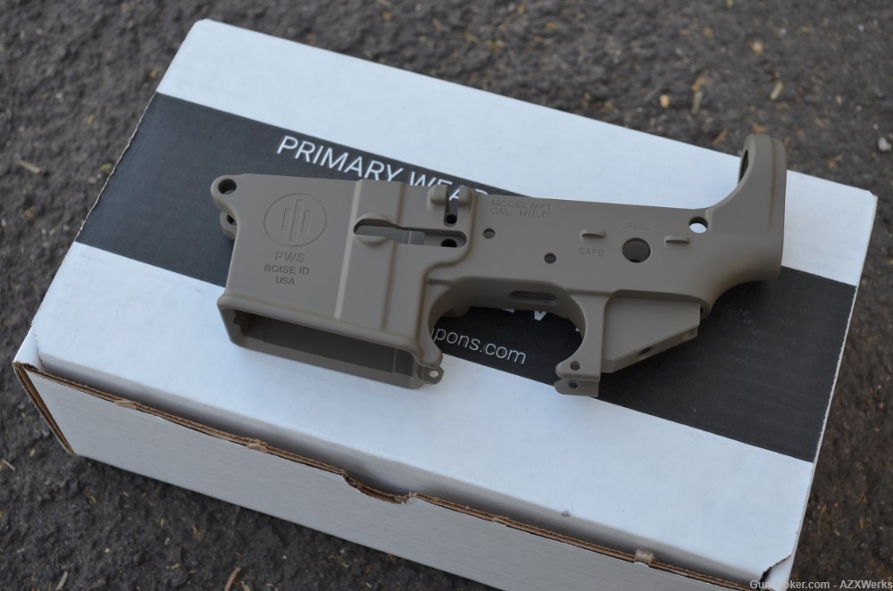 Primary Weapons PWS MK1 Mod 1 M stripped lower X-Werks Magpul FDE AR15-img-0