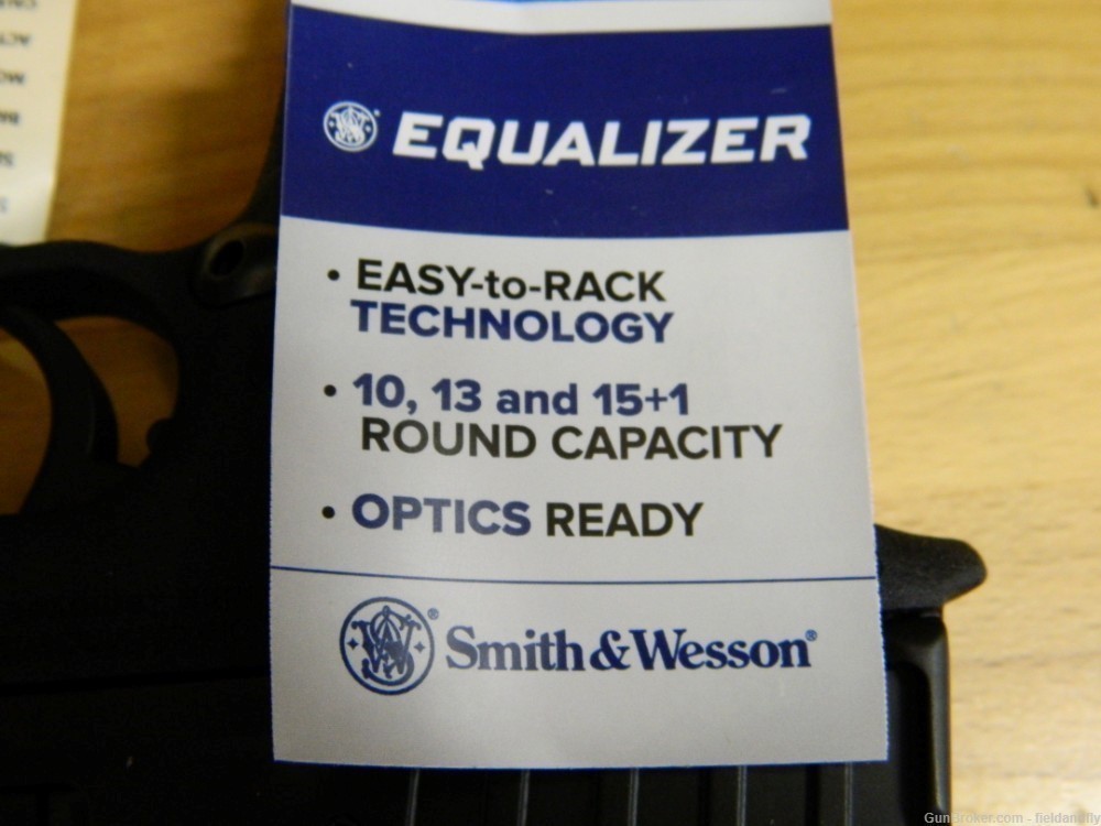 Smith & Wesson Equalizer 9MM, 3 mags and loader, new in box-img-6