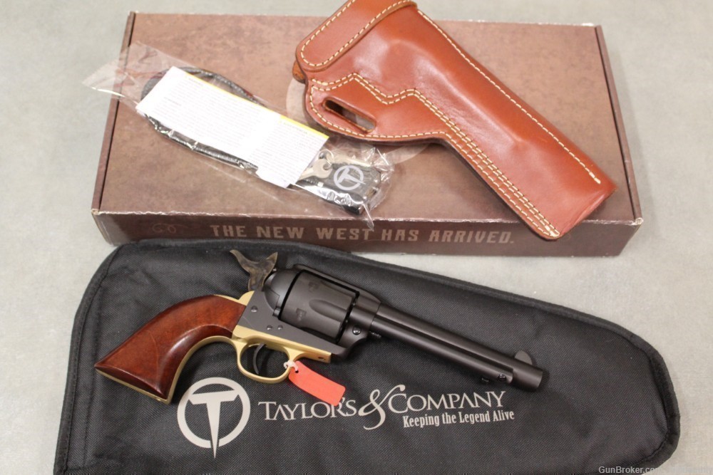 Taylor's & Company Old Randall revolver, 5.5-inch barrel, .357 Magnum-img-0