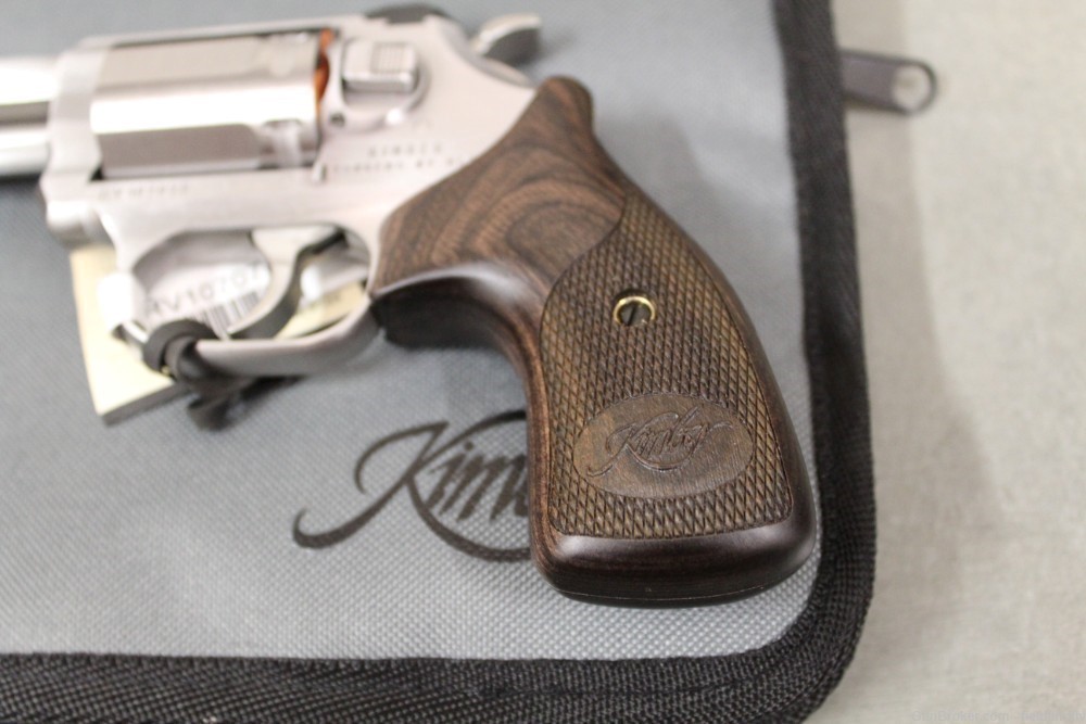 KImber K6S DASA Brushed Stainless Steel/Wood Grips, 3-inch NIB 357 Magnum-img-10