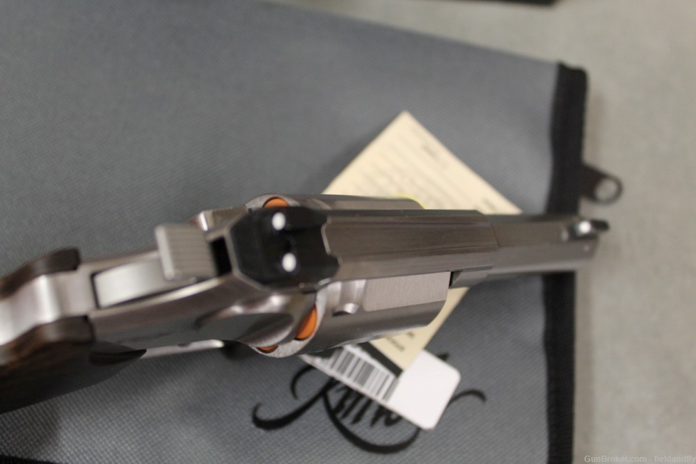 KImber K6S DASA Brushed Stainless Steel/Wood Grips, 3-inch NIB 357 Magnum-img-5