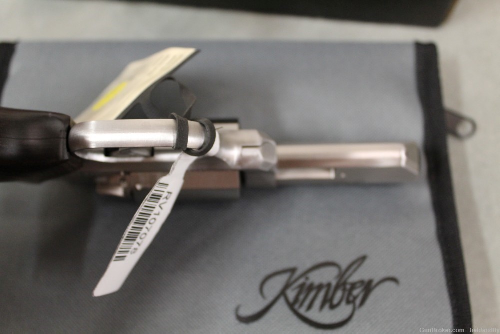 KImber K6S DASA Brushed Stainless Steel/Wood Grips, 3-inch NIB 357 Magnum-img-7
