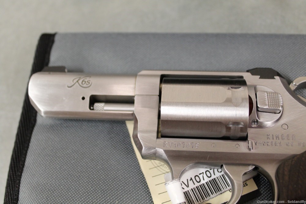 KImber K6S DASA Brushed Stainless Steel/Wood Grips, 3-inch NIB 357 Magnum-img-12