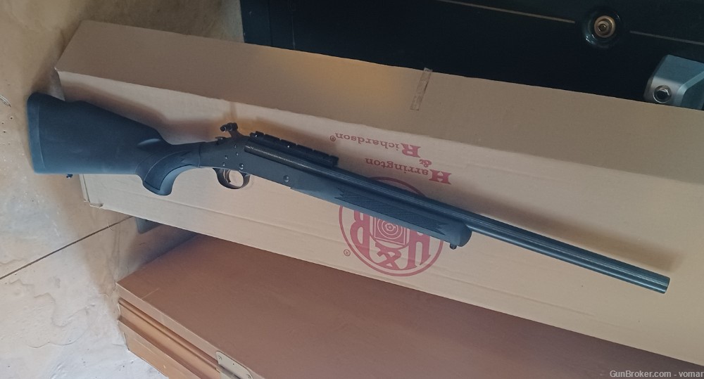 .44 magnum H&R Handi Rifle, unfired, NOS, in the box, Weaver scope, $40 UPS-img-14
