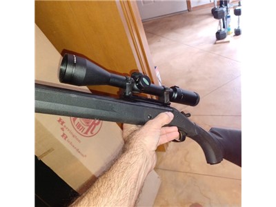 .44 magnum H&R Handi Rifle, unfired, NOS, in the box, Weaver scope, $40 UPS