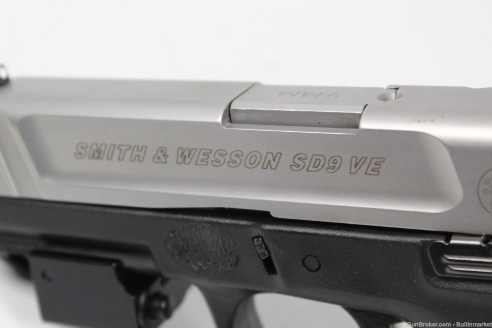 Smith and Wesson S&W SD9 VE Compact 9mm Pistol-img-2