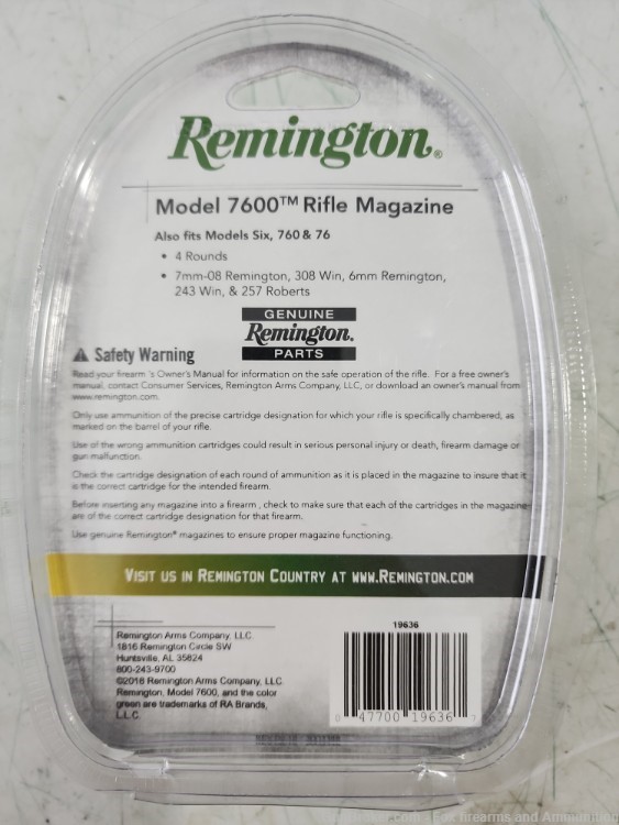 NOS Remington Model 7600 Short Action Magazine 760, 76-img-3