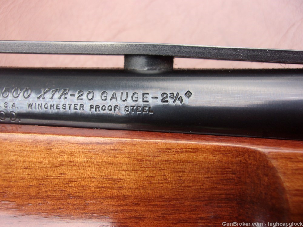 Winchester 1500 XTR 20ga Semi Auto 28" Shotgun FABULOUS Wood & Blue $1START-img-14