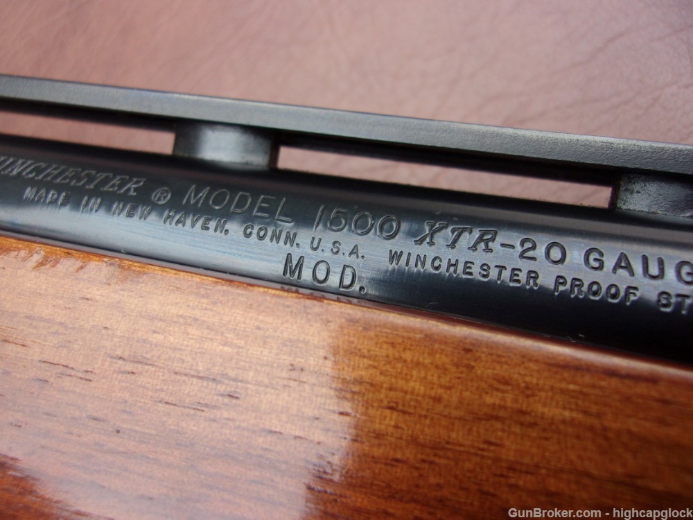 Winchester 1500 XTR 20ga Semi Auto 28" Shotgun FABULOUS Wood & Blue $1START-img-15