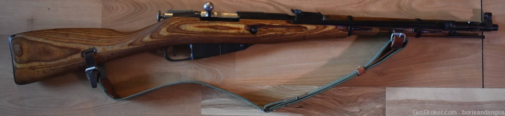 Mosin Nagant 44 7.62x54r bolt rifle 20.5" 1948 laminated-img-0