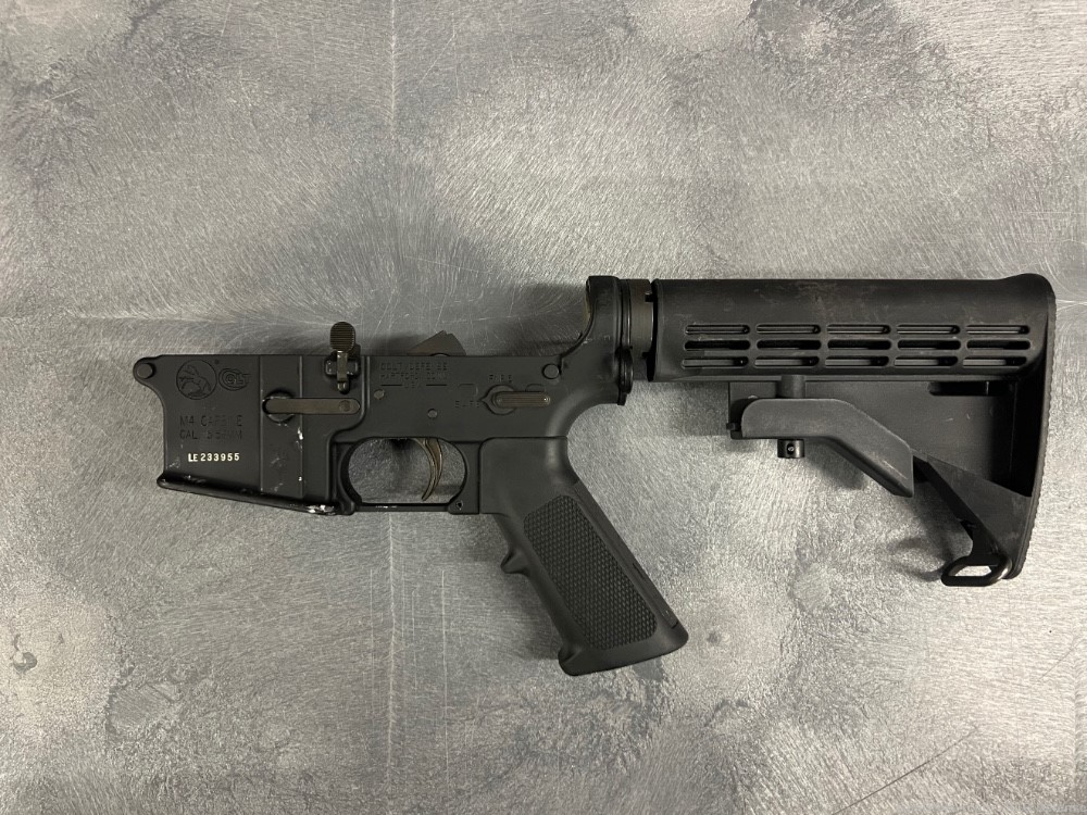 Colt M4 Carbine lower, fully roll marked, no QR code-img-0