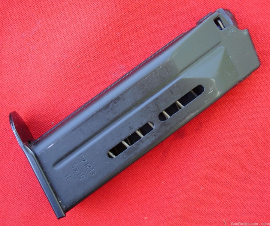 Heckler & Koch German-Made HK P7-M13 Magazine, 13 Rounds 9mm Used, MW-img-2