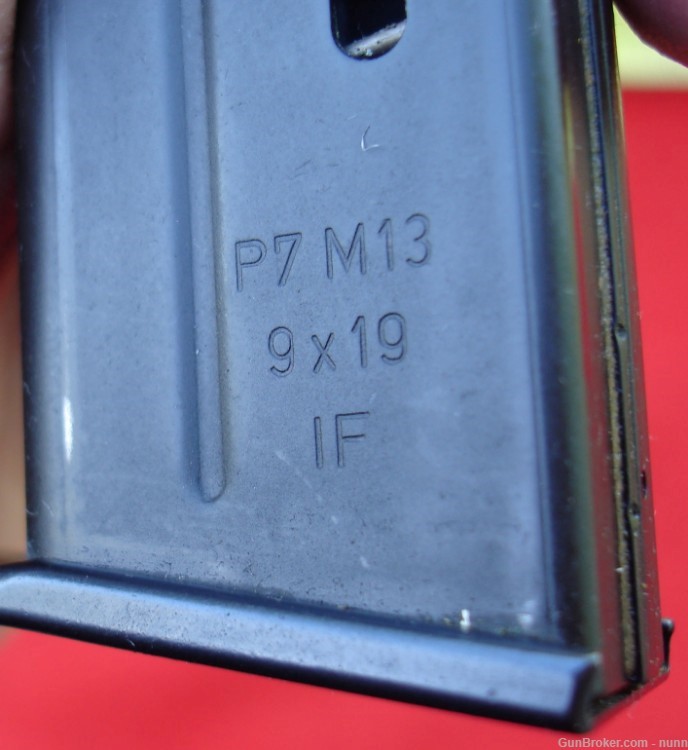Heckler & Koch German-Made HK P7-M13 Magazine, 13 Rounds 9mm Used, MW-img-7