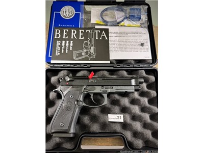 Beretta 92 FSR-22 .22 LR 10-Rd Full Sized EX Condition w/ Factory Case