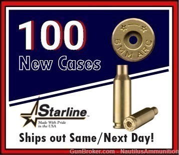 6mm ARC Brass. Starline 6mm Advanced Rifle Cartridge Brass-img-0