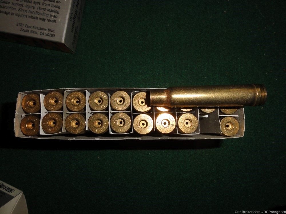 40 Rnds New, Unfired Weatherby Brass for .416 Weatherby Magnum-img-2