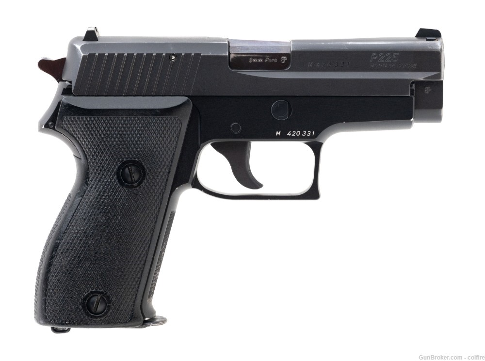 Sig Sauer P225 Zurich Police Pistol 9mm (PR64396)-img-0
