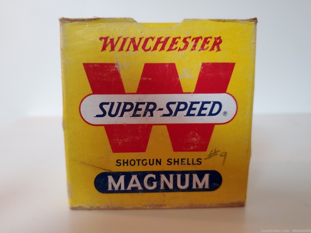 Winchester 28 Gauge GA Super Speed Magnum 1 OZ 9 Shot Paper Shotgun Shells-img-1