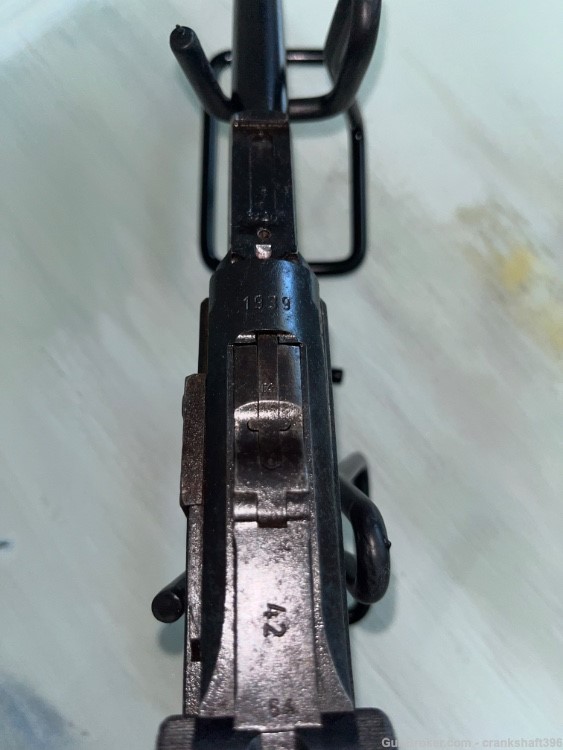 Resichert Mauser PO8 Artillery Luger Semi-auto 9mm w/ 1 -8 ? round mag-img-2