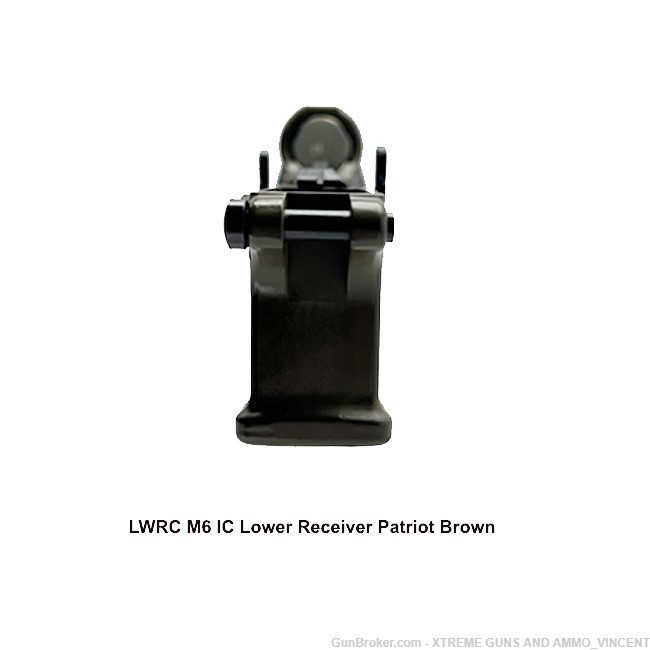 LWRC M6 IC ENHANCED AMBI LOWER RECEIVER PATRIOT BROWN W/ GEISSELE SSA-E-img-3