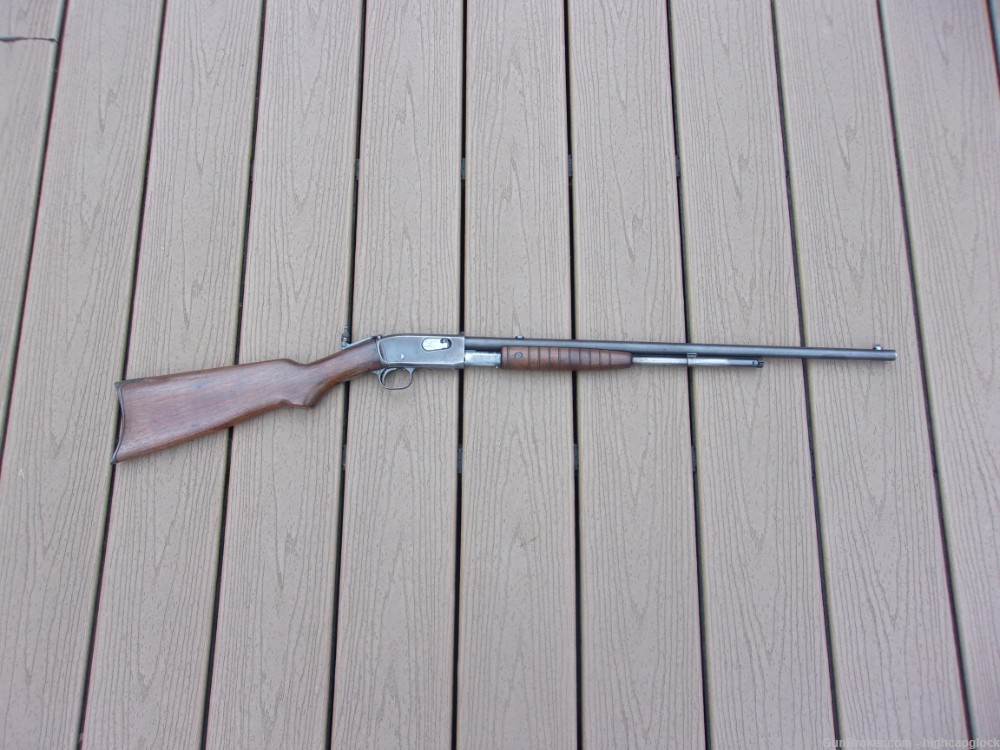 Remington .22 S,L,LR Pump Action TAKE DOWN 22" Rifle OLDER GUN $1START     -img-1