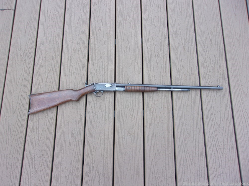 Remington .22 S,L,LR Pump Action TAKE DOWN 22" Rifle OLDER GUN $1START     -img-26