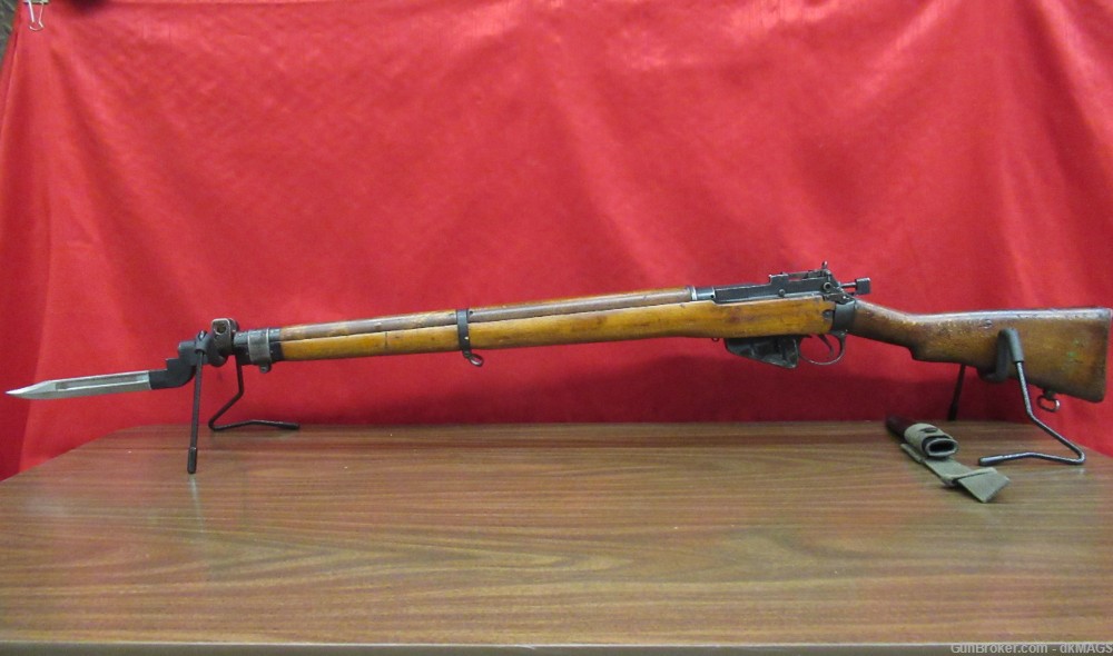 No. 4 MKI Lee Enfield Bolt Action Rifle .303 British Detachable Bayonet-img-7