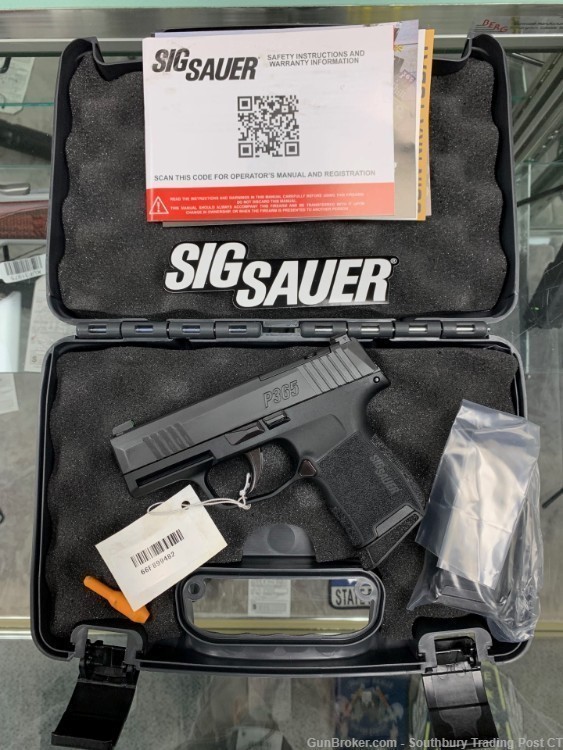 Sig Sauer P365 9MM Semi-Automatic Pistol -img-0
