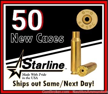 6.8 SPC Brass Starline 6.8 -SPC Brass -img-0